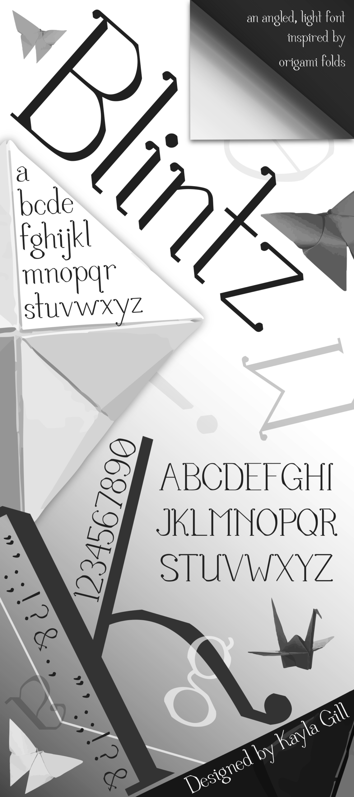 final type specimen poster