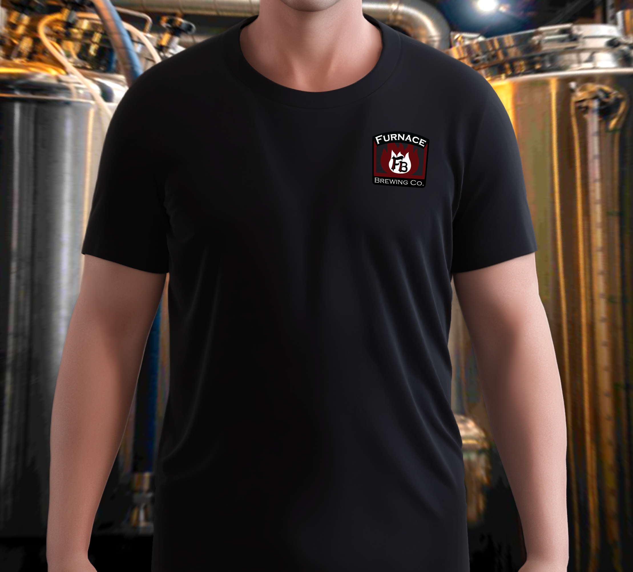 FB front of shirt mockup