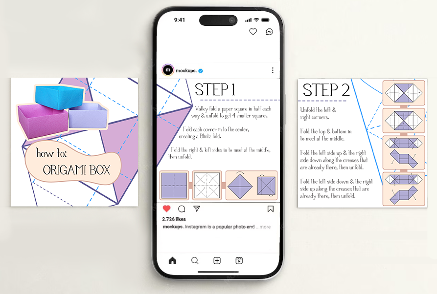 origami insta mockup 2