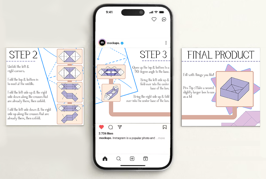 origami insta mockup 4