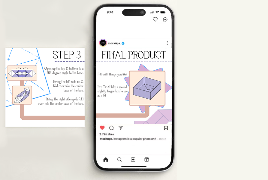 origami insta mockup 5